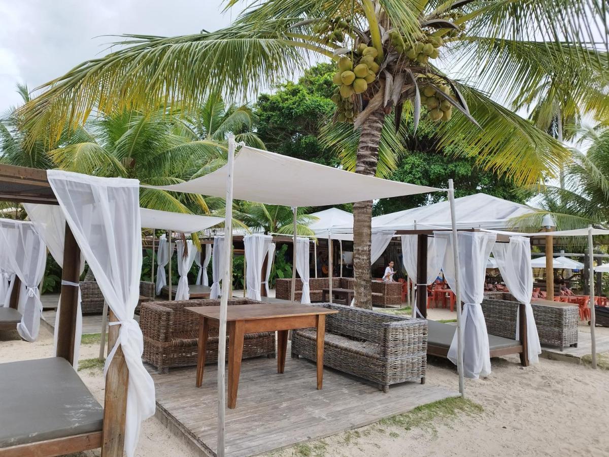 Promocao No Pedacinho Do Paraiso - Cond Praia Dos Corais - 200M Praias C Vermelha E Muta, Prox Cabana Dos Corais - Apto Terreo, 2 Quartos Com Ar-Condicionado, Area Gourmet Com Churrasqueira, Cozinha Completa, Wi-Fi 200 Mbps Daire Porto Seguro Dış mekan fotoğraf