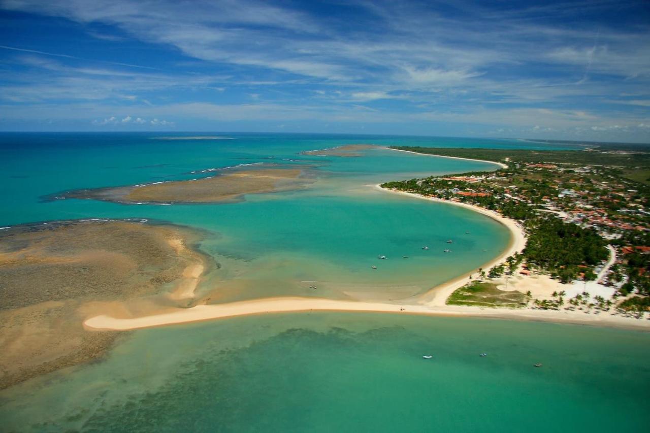 Promocao No Pedacinho Do Paraiso - Cond Praia Dos Corais - 200M Praias C Vermelha E Muta, Prox Cabana Dos Corais - Apto Terreo, 2 Quartos Com Ar-Condicionado, Area Gourmet Com Churrasqueira, Cozinha Completa, Wi-Fi 200 Mbps Daire Porto Seguro Dış mekan fotoğraf