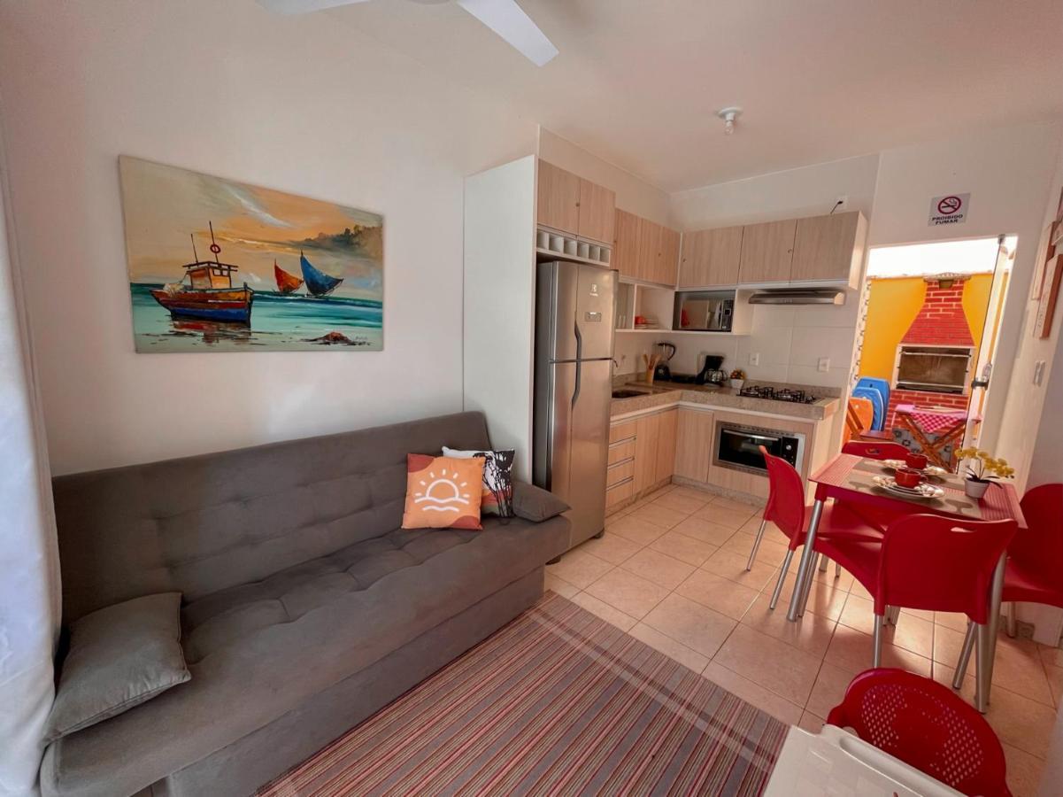 Promocao No Pedacinho Do Paraiso - Cond Praia Dos Corais - 200M Praias C Vermelha E Muta, Prox Cabana Dos Corais - Apto Terreo, 2 Quartos Com Ar-Condicionado, Area Gourmet Com Churrasqueira, Cozinha Completa, Wi-Fi 200 Mbps Daire Porto Seguro Dış mekan fotoğraf