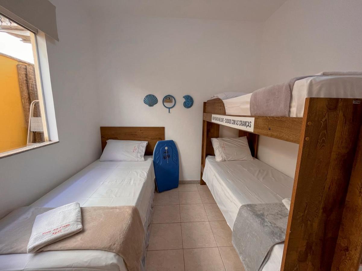 Promocao No Pedacinho Do Paraiso - Cond Praia Dos Corais - 200M Praias C Vermelha E Muta, Prox Cabana Dos Corais - Apto Terreo, 2 Quartos Com Ar-Condicionado, Area Gourmet Com Churrasqueira, Cozinha Completa, Wi-Fi 200 Mbps Daire Porto Seguro Dış mekan fotoğraf