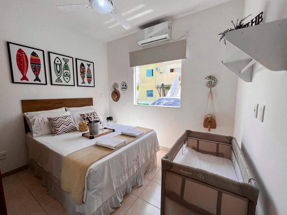 Promocao No Pedacinho Do Paraiso - Cond Praia Dos Corais - 200M Praias C Vermelha E Muta, Prox Cabana Dos Corais - Apto Terreo, 2 Quartos Com Ar-Condicionado, Area Gourmet Com Churrasqueira, Cozinha Completa, Wi-Fi 200 Mbps Daire Porto Seguro Dış mekan fotoğraf